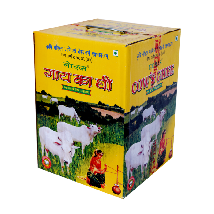 Pure Cow Ghee 5kg in Jaipur Desi Ghee by Goras Bhandar